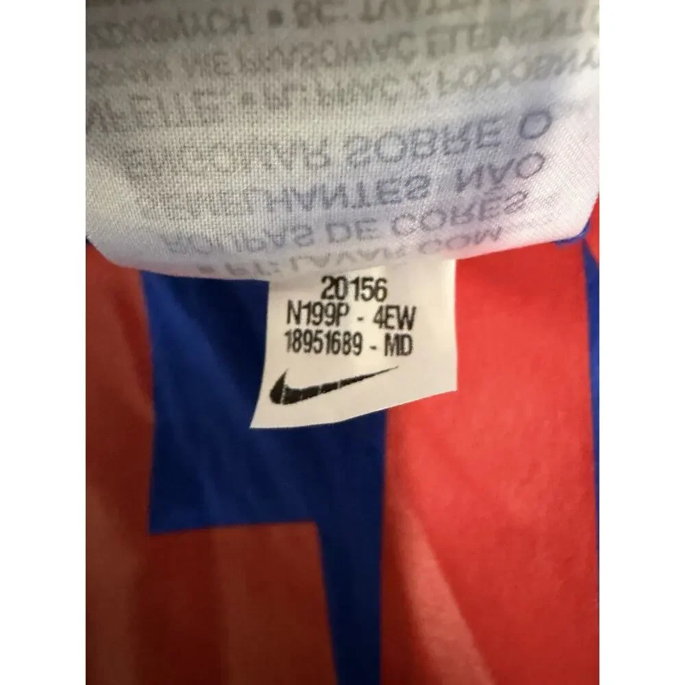 NWT Men's Nike Texas Rangers Scoreboard T-Shirt Sz Medium Royal Blue SS Cotton